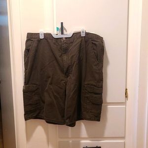 Brown Cargo Shorts